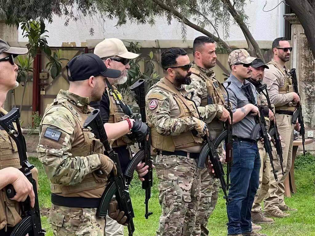 Professional bodyguard team